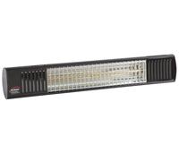 Patio Chauffage radiant 2000 watts Infrarouge radiateur Term2000 IP67 Noir
