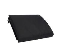 Patio Furniture Cover - Rectangular Waterproof Outdoor Protector | Heavy Duty Oxford Fabric Cover for Tables Chairs Weather Resistant Furniture Shield for Garden Yard Lawn Courtyard, 123x61x72cm Black