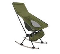 Patio Gard Chaise de rock en tissu Oxford confortable et portable avec cadre robuste pour les loisirs