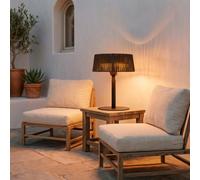 PATIO HEATER COMPACT - Poêle Infrarouge Pour Terrasses Et Espaces Extérieurs Noir. Basse Consommation