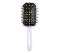 Patio Portable Brosse Paddle Peigne Massage Capillaire avec Coussin Air 3D | Brosse universelle carrée pour cheveux, maison, salle de bain, salle de sport, voyage, Office Innovative Compact