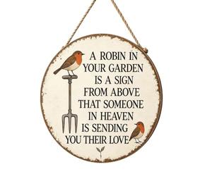 Patio Signs | Outdoor Garden Decor Signs, Rustic Welcome Hanging Sign