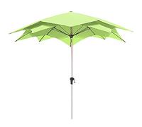 Patio Umbrella 2.7m/9ft Sunshade Umbrella with Tilt Mechanism, Crank Lift Blackout Umbrella for Pool Beach Garden, Heavy Duty Windproof Sunblock Parasol
