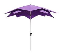 Patio Umbrella 2.7m/9ft Sunshade Umbrella with Tilt Mechanism, Crank Lift Blackout Umbrella for Pool Beach Garden, Heavy Duty Windproof Sunblock Parasol