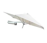 Patio Umbrella UV Resistant Wall Mounted Patio Umbrella, Outdoor Wall Umbrella with Adjustable Pole, Western Restaurant Balcony Yard Tilting Sunshade Umbrella