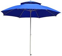 Patio Umbrellas Deluxe Double Top Patio Umbrella, Outdoor Market Umbrella, Sunshade Umbrella, Garden Umbrella, Beach Umbrella