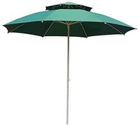 Patio Umbrellas Deluxe Double Top Patio Umbrella, Outdoor Market Umbrella, Sunshade Umbrella, Garden Umbrella, Beach Umbrella