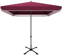Patio Umbrellas Outdoor Commercial Parasols, Sunshade and Rainproof with Four Height Adjustment Beach Umbrella