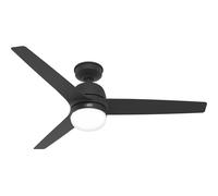 Patio Ventilateur de plafond avec Télécommande Seawave Noir Ventilateur Lumière
