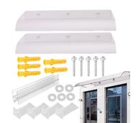 Patio Window Cover - Outdoor Awning Shelter for & Doors |Simple Installation Heat Resistant Back Door Shade Canopy for Porch, Garden, Balcony, Entryway, and Patio Protection T