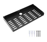 Patioer Étagère flottante moderne en métal 42,7 x 20,3 cm pour composants TV, routeur, console de jeu, lecteur DVD