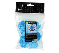 PATISDECOR Grandes Roses en Azyme Bleu 6 Pièces