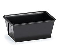 Patisse, 02827, Mini moule à Cake, Classique, Acier Revêtu, Noir, 9 Cm