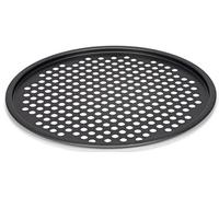 patisse 02897 Plaque à Pizza Perforée Acier Revêtu 31 cm, Noir