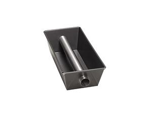 patisse 02916 - Moule cake à insert, moule gâteau rectangulaire avec insert inox - Profi - Acier revêtu, gris anthracite - 25x11x7cm, N/C