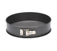 patisse 02925, Moule à Manqué à Charnière Acier Revêtu Profi, Ø26 x 6.7 cm, Gris anthracite