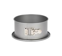 patisse 03521 Moule à Manqué Bord Haut à Charnière Acier Revêtu, Silver-Top, 18 x 8,5 cm