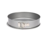 patisse 03612, Moule à Manqué, Moule à Pâtisserie Rond à Charnière, Acier revêtu anti adhésif Silver Top, Ø 22 x 6.5 cm, Gris argenté