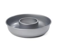 patisse 03645, Moule à savarin, Moule à gâteaux avec cheminée, Moule couronne, Acier revêtu, Anti-adhésif Silver Top, Ø 24cm, Gris argenté