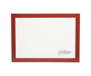 patisse 1717 Tapis de Cuisson Silicone Rouge/Beige 42 x 30 cm