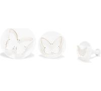 Patisse 2045 Emporte-pièce avec éjecteur motif papillon, 3 pièces
