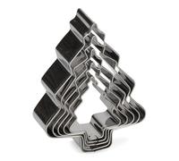 patisse 2048040 Emporte-Pièce Set de 5 Cavités, Gris