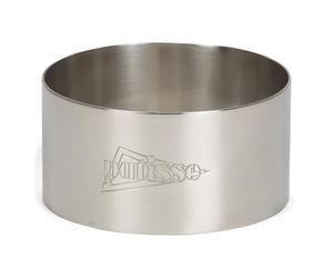 patisse 2048069 Cercle à patisserie Acier Inoxydable 3,5 x 9 cm, Argent
