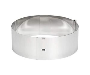 Patisse 2048138 Cercle à Biscuit Réglable Acier Inoxydable