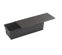 Patisse 2048245 Profi Moule à Gâteau avec Fond Verre 25 cm, Noir