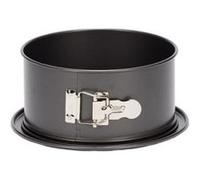 patisse 02961 - Moule à Gâteaux rond - Moule brioche - Moule à Panettone - avec charnière bord haut Profi, noir, Ø18cm, Noire