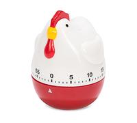 Patisse 2048406 Minuteur Poulet, Silvère-Top, Rouge/Blanc/Jaune