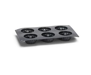 Patisse 2048476 Starflex Mini-Moule à Kougelhof 6 Pièces
