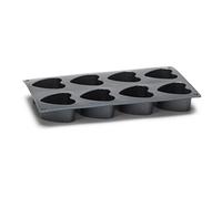 Patisse 2048477 Starflex Mini-Moule à Coeur 8 Pièces