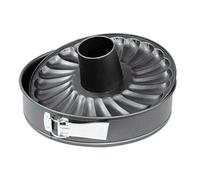 patisse 2930 Moule à Manqué/Charnière Antiadhésif Double Fond Acier Revêtu Gris Anthracite 24 cm