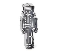 patisse, 71998, Découpoir Casse Noisette Avec Embosseur,13 x 5 x 2,5 Cm, Inox, Argent