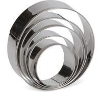 Patisse emporte-pièce rond 5 pièces