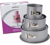 Patisse lot de 3 moules a cake hauts P03525