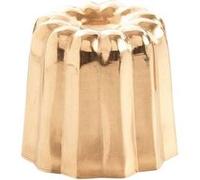 Patisse lot de 4 moules à cannelés 4.5 cm en cuivre Cuivre G