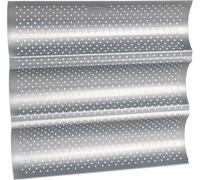 Patisse mini moule a pâtisserie pour 3 baguettes 26x24cm Silver-top P03564