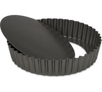 Patisse moule a quiche haut a fond amovible 25cm Profi P02955