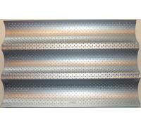 Patisse Moule de Cuisson Baguette-Plaque Feuille Baguette 38x25 CM, Idéal Pour