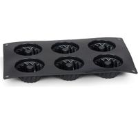 Patisse moule en silicone pour 6 mini gâteaux 29x17cm Starflex P19191