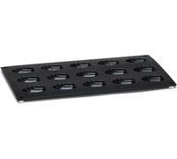 Patisse moule silicone pour 15 mini madeleines 29x17cm Starflex P19231