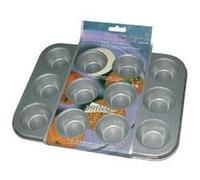 Patisse Moule à mini-muffins 03625 anti adhérent 12 cavités