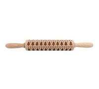 Patisse Rouleau à pâtisserie en bois motif sapin Largeur 20 cm