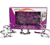 PATISSE Set de 18 emporte-pièces de Noël en acier inoxydable