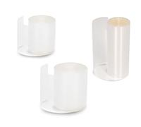 patisse Set de 3 Rouleaux de Film à Chemiser Rhodoïd 5,5 cm x 20 m + 8 cm x 20 m + 12 cm x 20 m