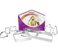 PATISSE Set d'emporte-pièces Maison croustillante 7 pièces acier inoxydable