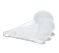 Patisse set cuillères à mesurer blanc 4 pcs. 12cm Blanc