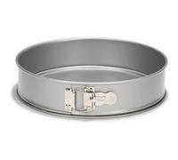 patisse 03612, Moule à Manqué, Moule à Pâtisserie Rond à Charnière, Acier revêtu anti adhésif Silver Top, Ø 22 x 6.5 cm, Gris argenté